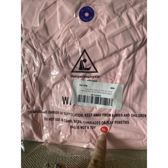 💖 Pink Fit & Flare Mini Dress – Size Medium (Tag says XL) - Picture 5 of 7